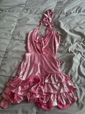 Light Pink Shimery Winsdor Dress